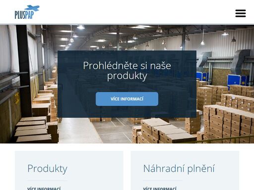 pluspap a.s. – výrobce a dodavatel obalových materiálů a kartonáže