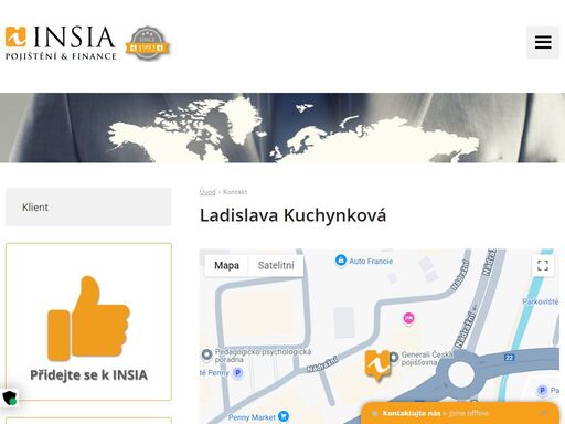 insia a.s. praha. jste makléř nebo zájemce o pojištění? kontaktujte naše specialisty nebo se na nás obraťte přes kontaktní formulář.