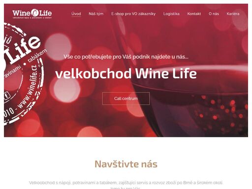 wine life - velkoobchod nápoji, potravinami a tabákem - brno. nabízíme nejen podnikatelům výběr ze širokého sortimentu zboží.  přiďte do naší taste gallery ochutnat dar než jej koupíte..