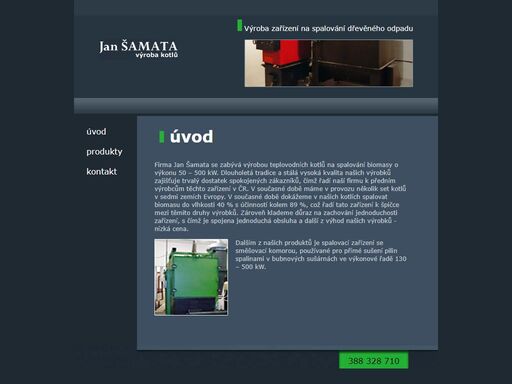 jan šamata výroba kotlů