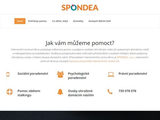 intervenční centrum brno poskytuje odbornou pomoc a podporu osobám ohroženým nebo již vystaveným domácímu násilí a nebezpečnému pronásledování.