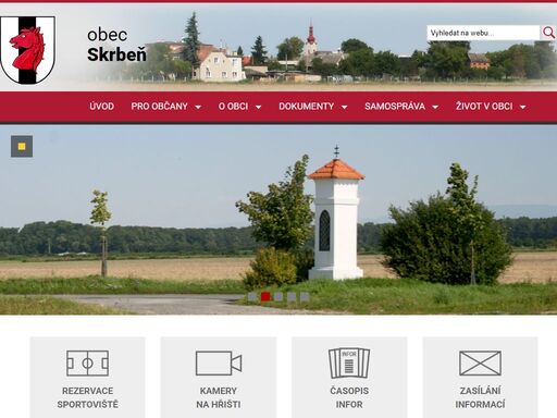 obec skrbeň - úvod