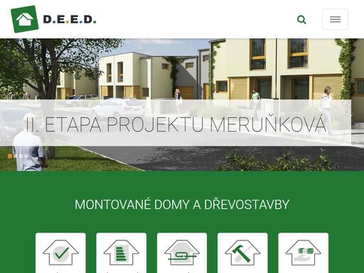 dřevostavby, montované rodinné domy, nízkoenergetické domy na klíč, ekonomické pasivní domy stavíme pro vás d.e.e.d.