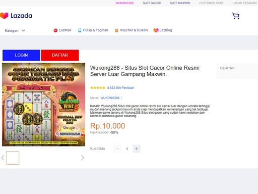 kenalin wukong288 situs slot gacor online resmi asli server luar dengan winrate tertinggi mudah menang jackpot maxwin anda siap mendapatkan kemenangan yang tak terduga. mainkan game terseru di wukong288 situs slot gacor yang sudah kami sediakan dan resmi di indonesia gacor sekarang.