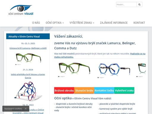 nabízíme profesionální služby v oblasti oční optiky v kroměříži, kompletního vyšetření zraku, aplikace kontaktních čoček a zrakových tréninků. nabízíme…