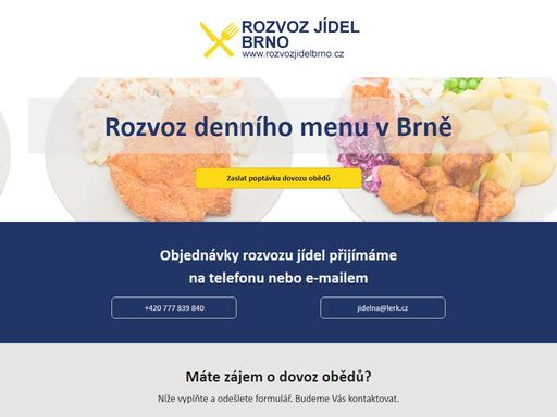 vaříme a následně rozvážíme obědové menu již několik let jednotlivcům i firmám v brně. minimální závoz je od 2 ks menu. obědy rozvážíme v tavených miskách nebo menuboxech. ozvěte se nám ohledně vašich potřeb závozů menu v brně.