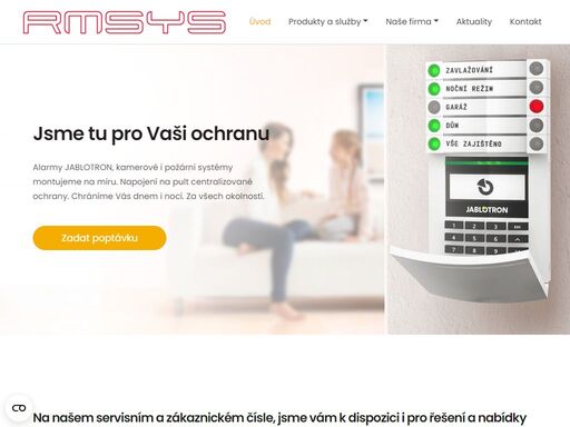 dodáme a namontujeme zařízení k ochraně majetku a další slaboproudou techniku. praha, střední čechy.
