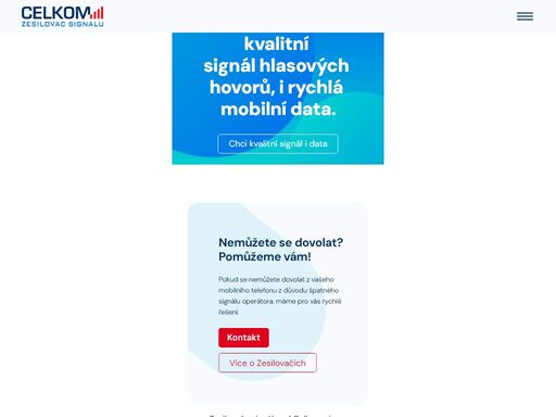 zesilovače signálu mobilních telefonů - instalace gsm repeateru