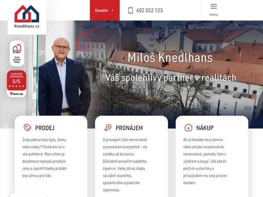 váš spolehlivý partner v realitách
