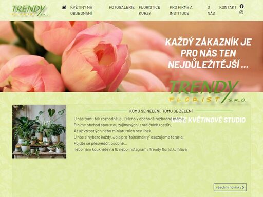 trendy florist - vaše květinové studio