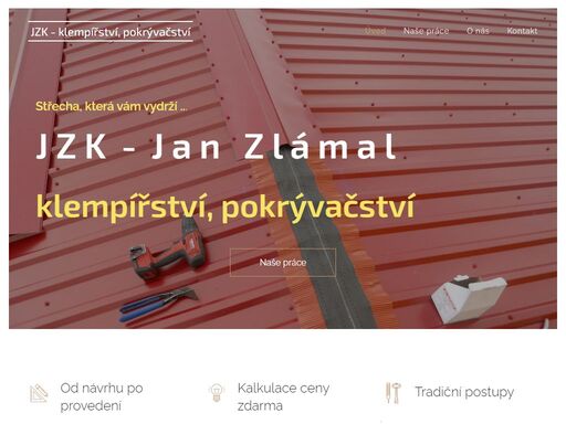 „jan zlámal pokryl velice kvalitně střechu pergoly. oceňuji kvalitní spoje krytiny.“
