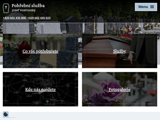 pohřební služba  s rozlučkovou síní chrudim
