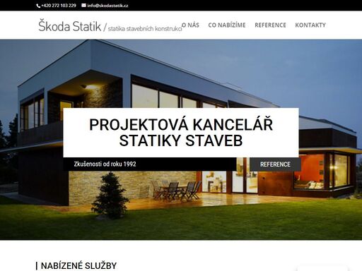 připravujeme projekty nosných konstrukcí pro všechny stupně přípravy stavby. od projektů pro vydání územního rozhodnutí, pro vydání stavebního povolení, pro výběr dodavatele stavby až po realizační neboli prováděcí projekt. pro přípravu projektu ve výpočtové i výkresové fázi používáme moderní software.