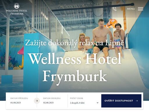 zažijte dokonalý odpočinek ve wellness hotelu frymburk na břehu lipna. ubytování a wellness uprostřed šumavské přírody. rezervujte si svůj pobyt ještě dnes.