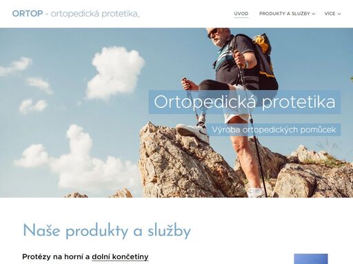 výroba ortopedických pomůcek