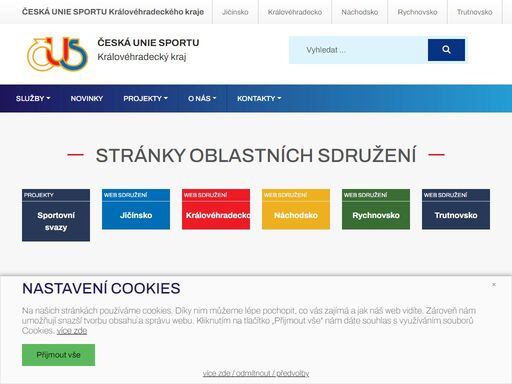 česká unie sportu - královéhradecká krajská organizace čus je pobočným spolkem české unie sportu (čus). jeho působnost je na území…