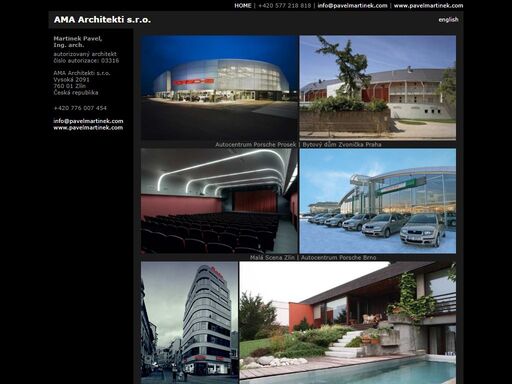 ama architekti s.r.o., martinek pavel, ing. arch.