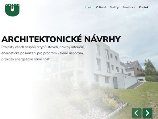 obstarávání veškerých povolení pro projektové dokumentace, kompletní zajištění realizace výstavby, autorský a technický dozor