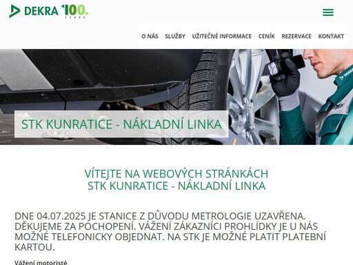 dekra cz a.s. - stk, sme, tuning, auto, skoleni, kurzy