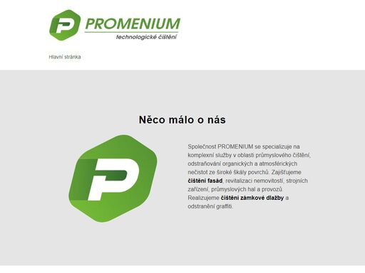 průmyslové a technologické čištění, čištění fasád, čištění podlah