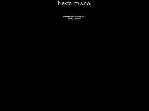 nextsum is a systematic cta