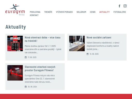 www.eurogym.cz