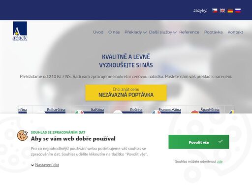 naše překladatelská agentura překládá a tlumočí do více než 30 světových jazyků? poradíme si s nejtěžšími texty? ozvěte se ?603 701 628 nebo nás navštivte v brně