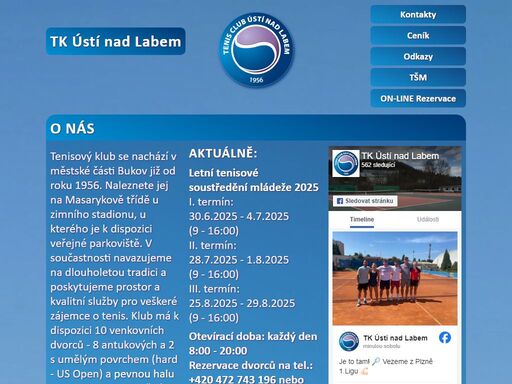 tenisový klub tk ústí nad labem