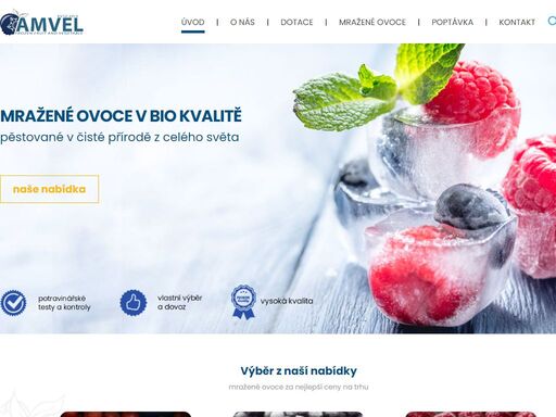 kvalitní mražené ovoce z čisté přírody z celého světa. dovážíme i v bio kvalitě. kontaktujte nás.