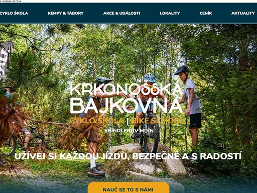biková škola & půjčovna kol | bikové kempy a kurzy | příměstské tábory. cyklo škola krkonošská bajkovna šíří pozitivní vztah k jízdě na kole napříč generacemi a rozvíjí cyklistické dovednosti dětí i dospělých. 