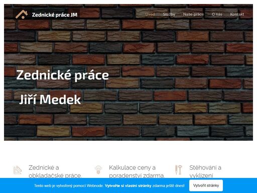 provedeme zdění, betonování, omítání a štukování a sádrokartony. zateplování nebo opravy fasád.