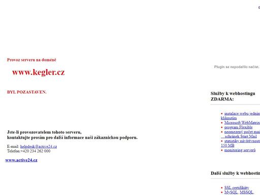 firma kegler s.r.o. byla založena v roce 1992 a v době svého vzniku se specializovala především na konzultace a poradenství ve výpočetní technice.