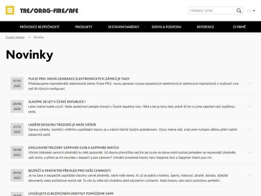 tresorag firesafe s.r.o. je výhradní dovozce, dodává trezory, trezor dveře a kovový nábytek.