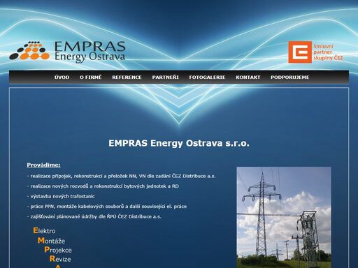 elektro, montáže, projekce, revize, stavby, přípojky, vedení nn, vedení vn, trafostanice, rozvodny, vedení, ostrava