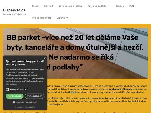 podlahové krytiny a interiérové dveře pro vaše bydlení a kanceláře. - bbparket.cz - podlahy pro váš domov poradenství - realizace
