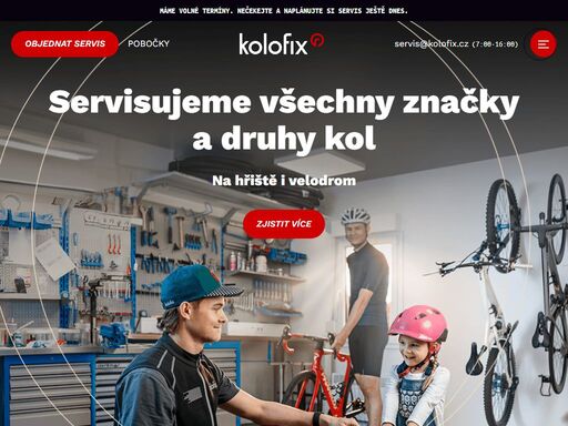 jsme cykloservis s pobočkami po celé republice. opravujeme všechny druhy a značky (elektro)kol. vyberte a zarezervujte si termín servisu jednoduše online.