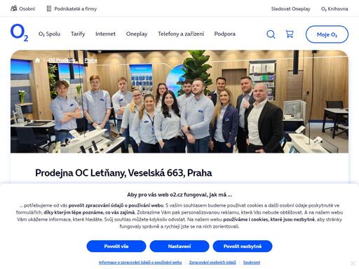 prodejna praha - oc letňany, veselská 663. o2 služby, telefony, zařízení a příslušenství nebo profesionální podpora a spoustu dalšího, to nabízejí všechny naše značkové prodejny.