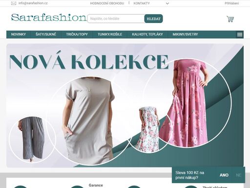 šaty, sukně, mikiny, kabáty a móda xxl. skvělé ceny, vše skladem. doprava zdarma od 2500 kč. sarafashion – móda, která sedí.