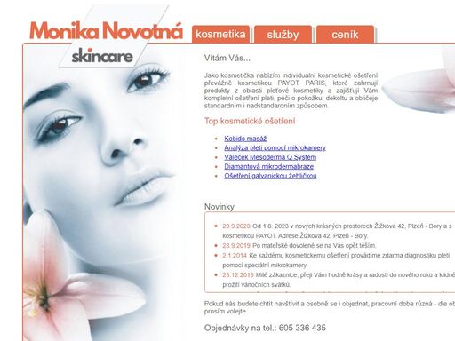 www.monikaklasnova.cz
