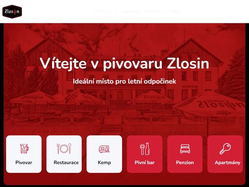 navštivte malý pivovar zlosin ve velkých losinách v blízkosti jeseníků. užijte si řemeslné pivo, penzion, kemp, stylovou restauraci, a pivní bar.