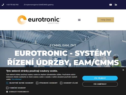 eurotronic - systémy eam/cmms. správa dlouhodobého majetku. eurotronicu důvěřuje více než 200 zákazníků na evropském trhu, včetně významného počtu na polském trhu