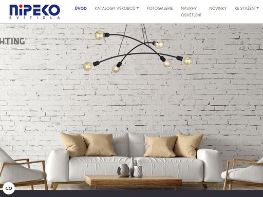 firma nipeko spol. s r.o. vám nabízí širokou a ucelenou nabídku interiérového a venkovního osvětlení. vánočních led dekorací a řetězů, pracovních i stolních led lamp.