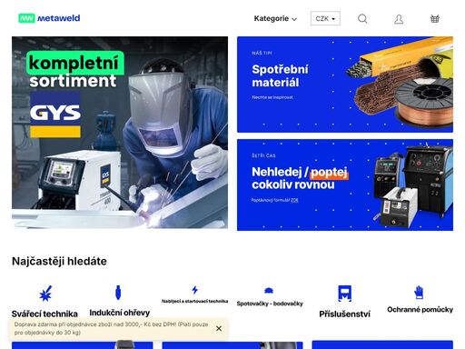 metaweld - svařování bez hranic. 