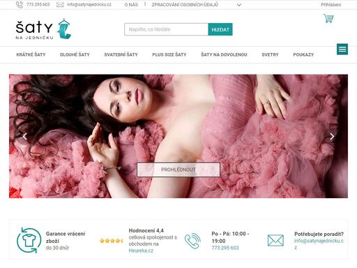 kvalitní dámské šaty na šatynajedničku.cz – získejte šaty, ve kterých budete vždy skvěle vypadat!