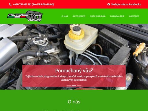 autoservis v brně-líšni: diagnostika italských značek, běžný servis, generální opravy motorů a převodovek, sportovní úpravy. odtah a rychlé nacenění.