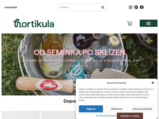 nabízíme zahradnické potřeby a nářadí, které vynikají vysokou kvalitou materiálů, funkčností a svou výdrží.
