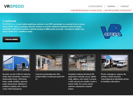 prodej dřeva, dřevo vr spedo s.r.o. - prodej dřeva čelákovice. levný prodej dřeva a dalších materiálů v čelákovicích.