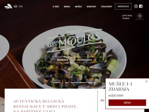 autentická belgická restaurace v srdci prahy 1, mušle, mořské plody, belgická piva