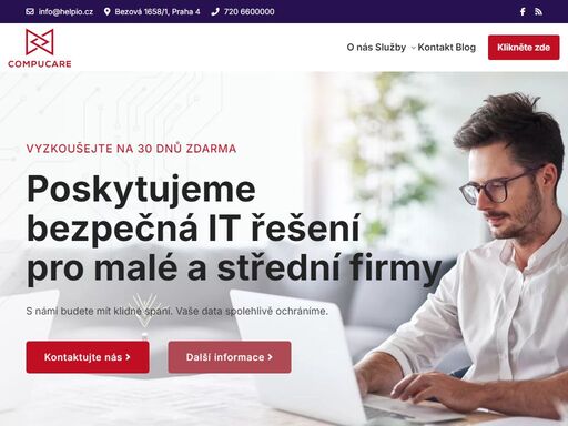 it outsourcing, správa it, poradenství, cyber sercurity, data v cloudu, hostování aplikací, office 365, bezpečnost