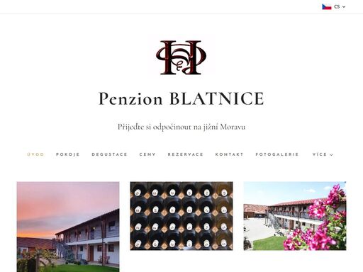 nový penzion v blatnici pod svatým antonínkem